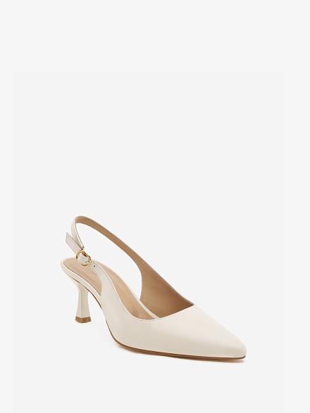 Туфли-слингбэки кожаные - S072SZ0330Y25FEYOT_P Обувь жен. (VR019, 36)