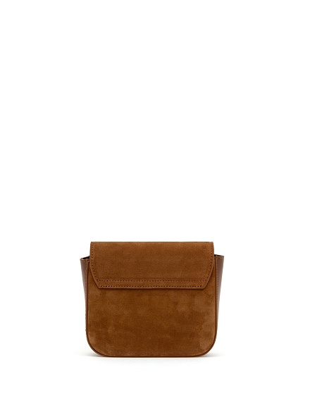 Сумка кросс-боди замшевая - A022SZ057CAPRAZSK25_MOON Сумка жен. (VR099)