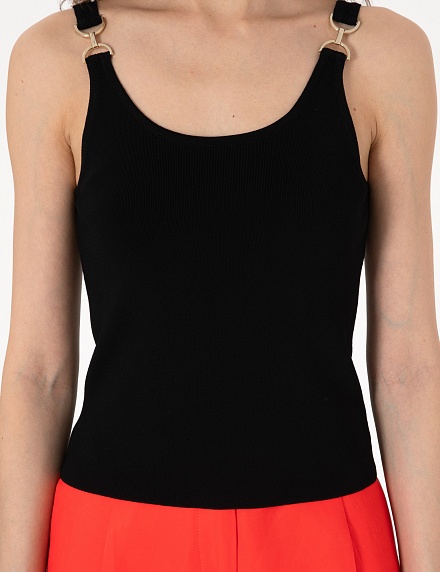 Топ с декоративной деталью - G022SZ0TK0ZEBI Кофта жен. (VR046, XS)