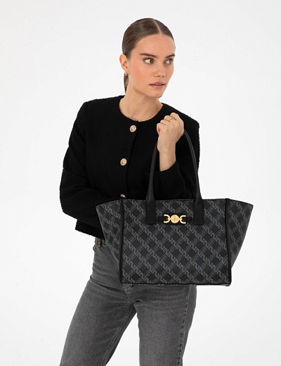 Сумка тоут из экокожи - A022SZ057OMUZSK25_05PCA25K519_ZCMN Сумка жен. (VR046)