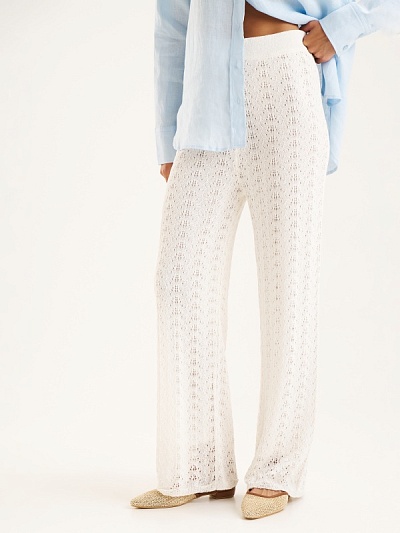 Брюки вязаные ажурные - G022SZ0TP0BERT_P Брюки спорт. жен. (VR013, S)