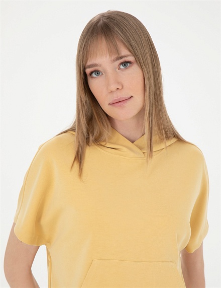 Худи с коротким рукавом - G022SZ0820HARPI Толстовка жен. (VR044, L)