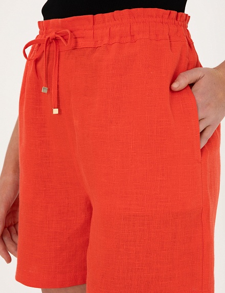 Шорты льняные на кулиске - G022SZ0310KETO_S_25Y Бермуды жен. (VR030, 42)