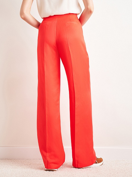 Брюки с добавлением льна - 