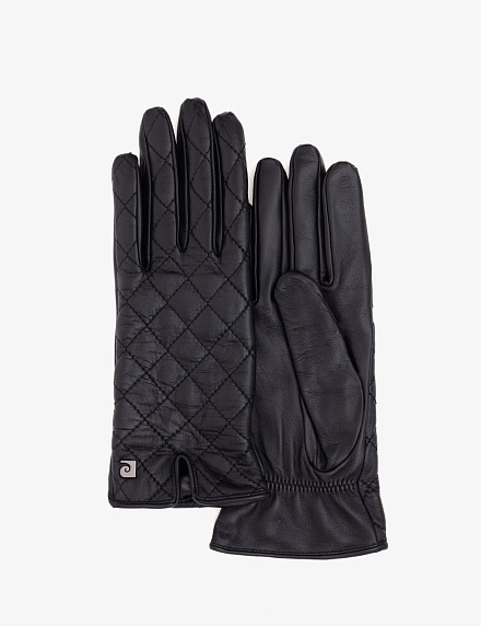 Перчатки кожаные стеганые - A022SZ0DH0NIRLA Перчатки жен. (VR046)