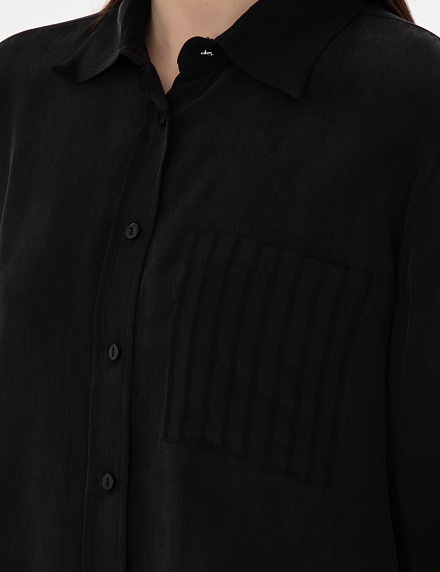 Рубашка с нагрудным карманом прямого кроя - G022SZ0040PARENSO_G_25Y Сорочка жен. (VR046, 34)