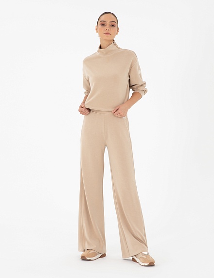 Брюки спортивные с молниями по бокам - 