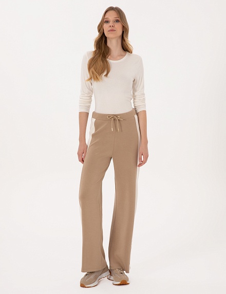 Брюки на резинке широкие - G022SZ0OP0JATE_P Брюки спорт. жен. (VR011, XS)