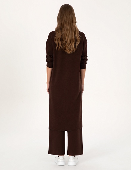 Кардиган трикотажный удлиненный без застежки - G022SZ0TH0DERRA_H Кардиган жен. (VR029, XS)