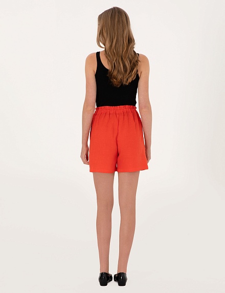 Шорты льняные на кулиске - G022SZ0310KETO_S_25Y Бермуды жен. (VR030, 42)