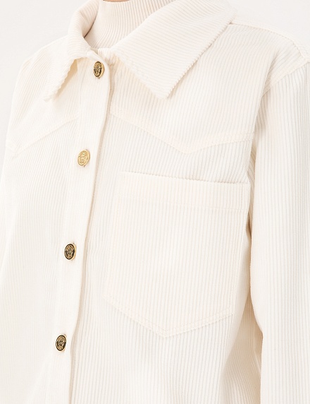 Рубашка вельветовая прямого кроя - G022SZ0040ENDA_G Сорочка жен. (VR019, 42)