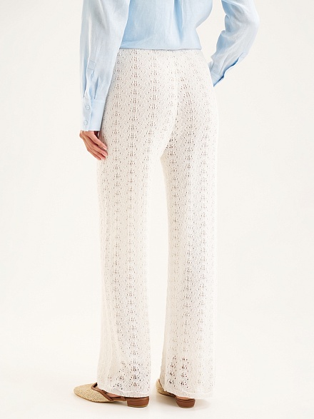 Брюки вязаные ажурные - G022SZ0TP0BERT_P Брюки спорт. жен. (VR013, S)