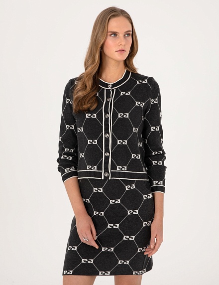 Кардиган на пуговицах с узором - G022SZ0TH0LENAR_H Кардиган жен. (VR006, XL)