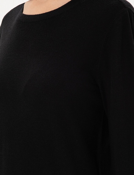 Джемпер трикотажный с декоративными пуговицами - G022SZ0TK0DADA Кофта жен. (VR046, S)