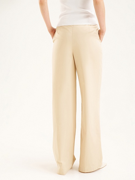 Брюки из лиоцелла прямые - G022SZ0780HOLLY Брюки жен. (VR011, 38)