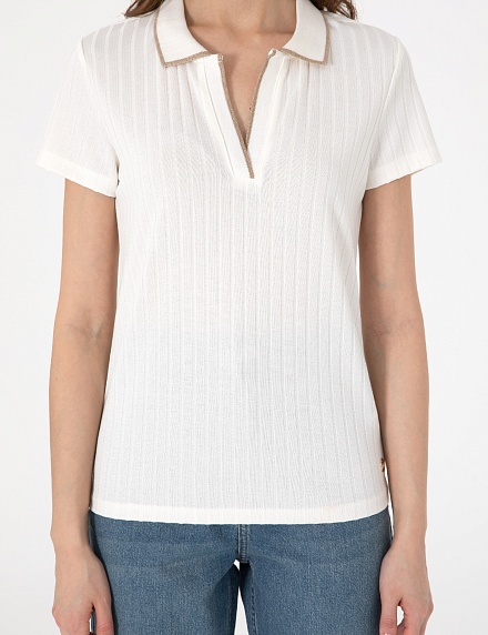 Футболка-поло трикотажная - G022SZ0110RINO25Y Футболка жен. (VR019, XS)