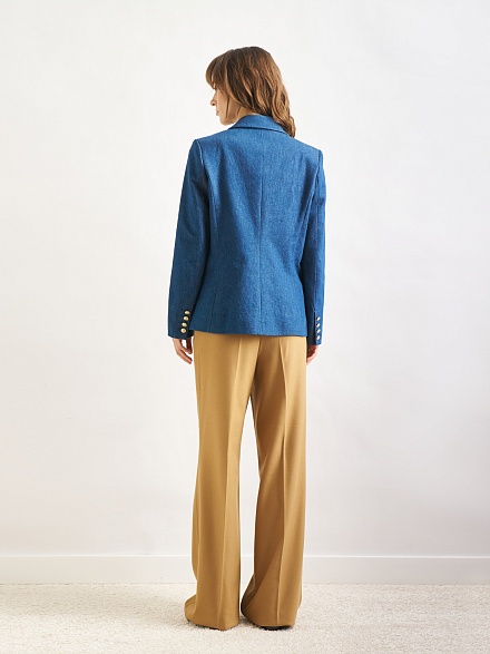 Пиджак джинсовый однобортный - G072SZ0770R_OTIS_C Куртка джинс. жен. (VR028, 36)