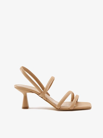 Босоножки кожаные на тонких ремешках - S072SZ0330Y23FASTIGULUM-TPK Обувь жен. (VR011, 36)