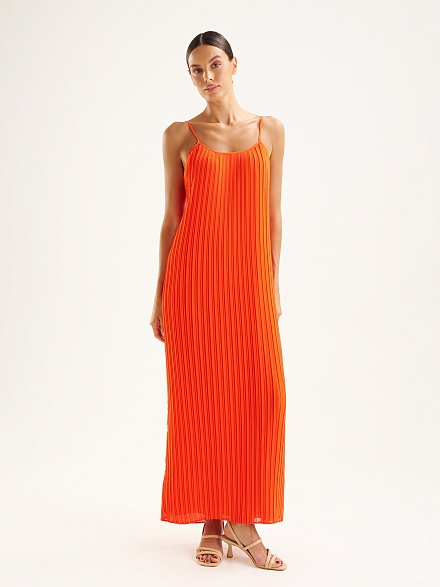 Платье макси плиссированное - G022SZ0320LENKA Платье жен. (VR030, 40)