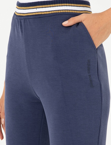 Брюки на резинке зауженные - G022SZ0OP0ROV-P Брюки спорт. жен. (VR033, 2XL)