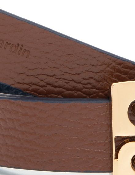 Ремень кожаный двухсторонний - A022SZ016KLSSK25_131_LT Ремень жен. (VR033, 90)