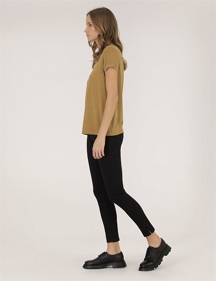 Джинсы укороченные зауженные - G022SZ0780DERIN-23Y Брюки жен. (VR046, 34)