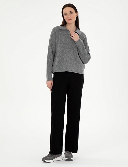 Брюки трикотажные прямые - G022SZ0TP0HERIN_P Брюки спорт жен. (VR046, M)