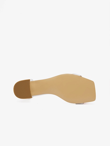 Босоножки кожаные на квадратном каблуке - S072SZ0330Y24HUYRET-P Обувь жен. (VR013, 37)