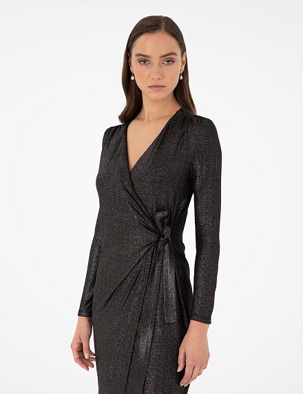 Платье миди на запах - G022SZ0750MASSO Платье жен. (VR046, L)