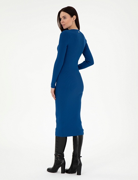 Платье миди трикотажное - G022SZ0TE0PALES Платье жен. (VR045, L)