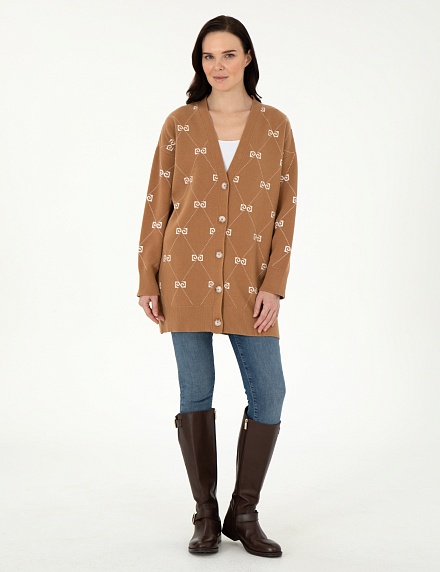 Кардиган на пуговицах удлиненный - G022SZ0TH0RAYLA_H Кардиган жен. (VR015, S)