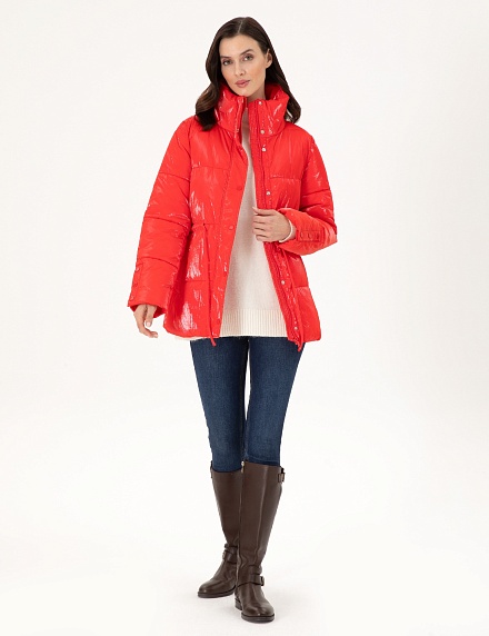 Куртка без капюшона на кулиске - G022SZ0MS0DENC Куртка жен. (VR030, 34)