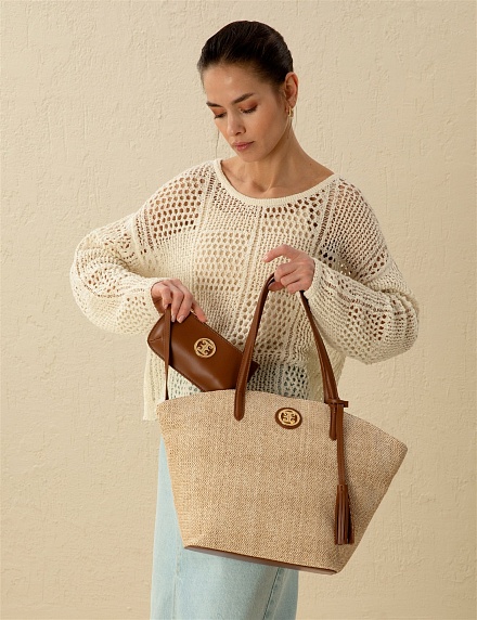 Текстильная сумка тоут - A022SZ057OMUZIY24_70009 Сумка жен. (VR011)