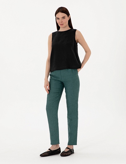 Топ льняной свободный - G022SZ0040BALEY Сорочка жен. (VR046, 40)