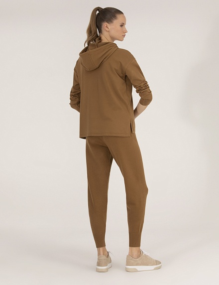 Брюки спортивные трикотажные зауженные - G022SZ0TP0ADEN_P Брюки спорт. жен. (VR122, S)