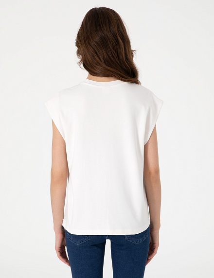 Футболка без рукавов - G022SZ0110CERA Футболка жен. (VR013, M)