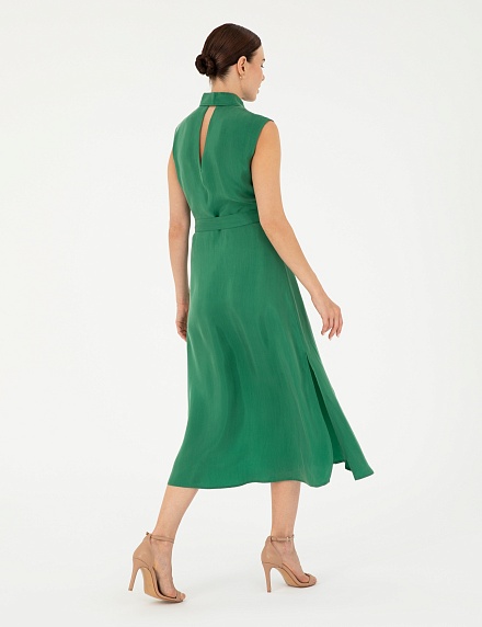 Платье-рубашка миди без рукавов - G022SZ0320DUDE Платье жен. (VR054, 34)