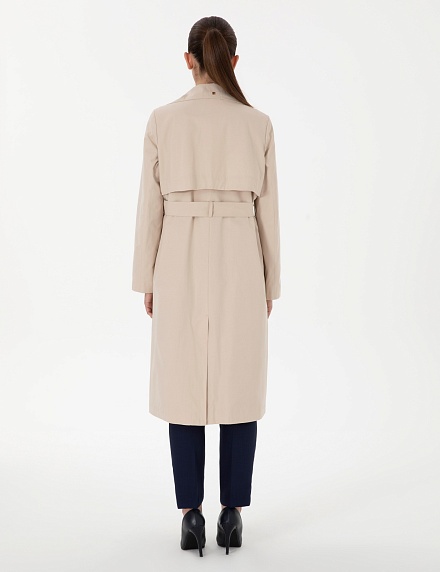 Плащ классический на запах с поясом - G022SZ0KS0NOBLE Куртка жен. (VR011, 34)