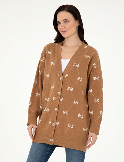 Кардиган на пуговицах удлиненный - G022SZ0TH0RAYLA_H Кардиган жен. (VR015, S)