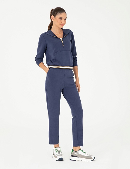 Брюки спортивныена резинке зауженные - G022SZ0OP0ROV-P Брюки спорт. жен. (VR033, XL)