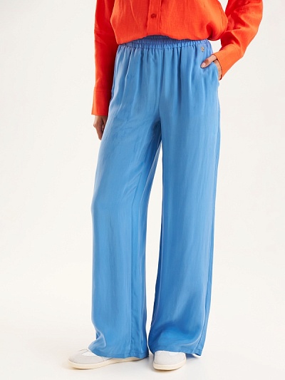 Брюки на резинке широкие - G022SZ0780PARENSO_P_25Y Брюки жен. (VR028, 32)