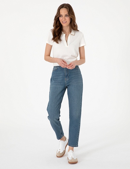 Футболка-поло трикотажная - G022SZ0110RINO25Y Футболка жен. (VR019, XS)
