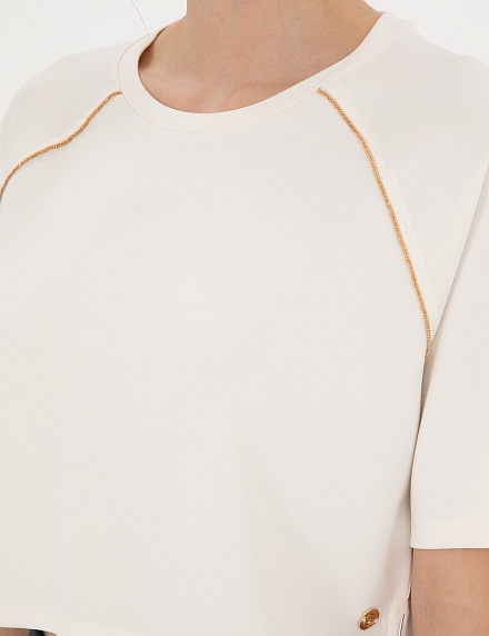 Футболка оверсайз  укороченная - G022SZ0820BRIM_S Толстовка жен. (VR019, XS)