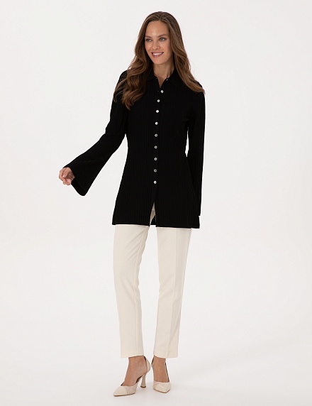 Кардиган на пуговицах удлиненный - G022SZ0TH0GESSI_K Кардиган жен. (VR046, S)