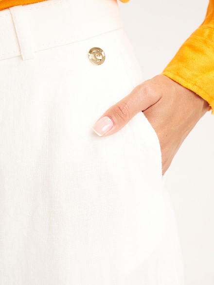 Юбка миди из льна - G022SZ0980ELINA Юбка жен. (VR019, 32)