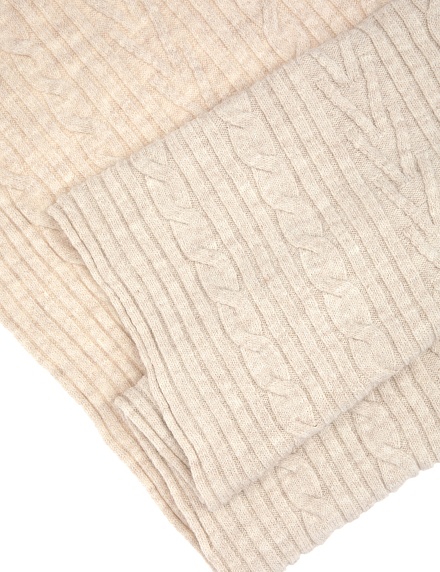 Шарф с рельефным узором - A022SZ0DHTRKMABES Шарф жен. (VR019)