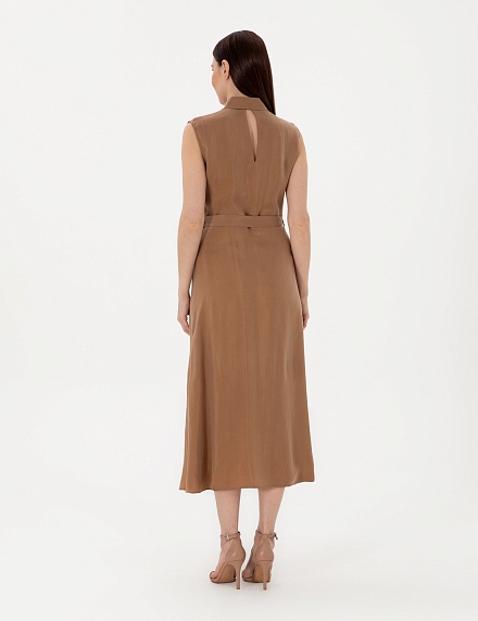 Платье-рубашка миди без рукавов - G022SZ0320DUDE Платье жен. (VR029, 36)