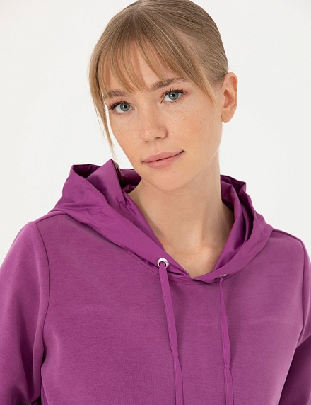 Худи на кулиске - G022SZ0820SARS-S-23K Толстовка жен. (VR037, XS)