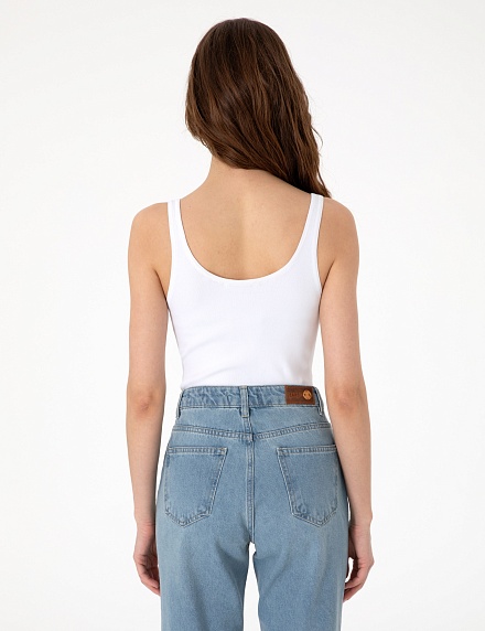 Топ с декоративной деталью - G022SZ0TK0ZEBI Кофта жен. (VR013, XS)
