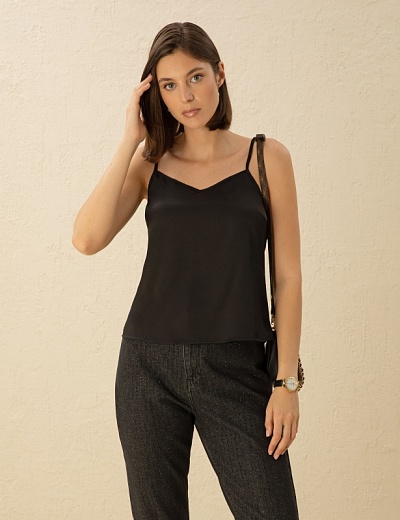 Топ атласный - G022SZ0040ZANZA Сорочка жен. (VR046, 34)